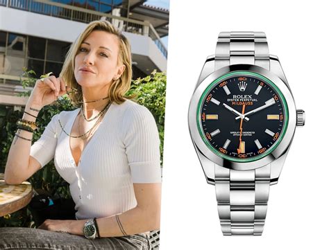 woman slim wirst rolex